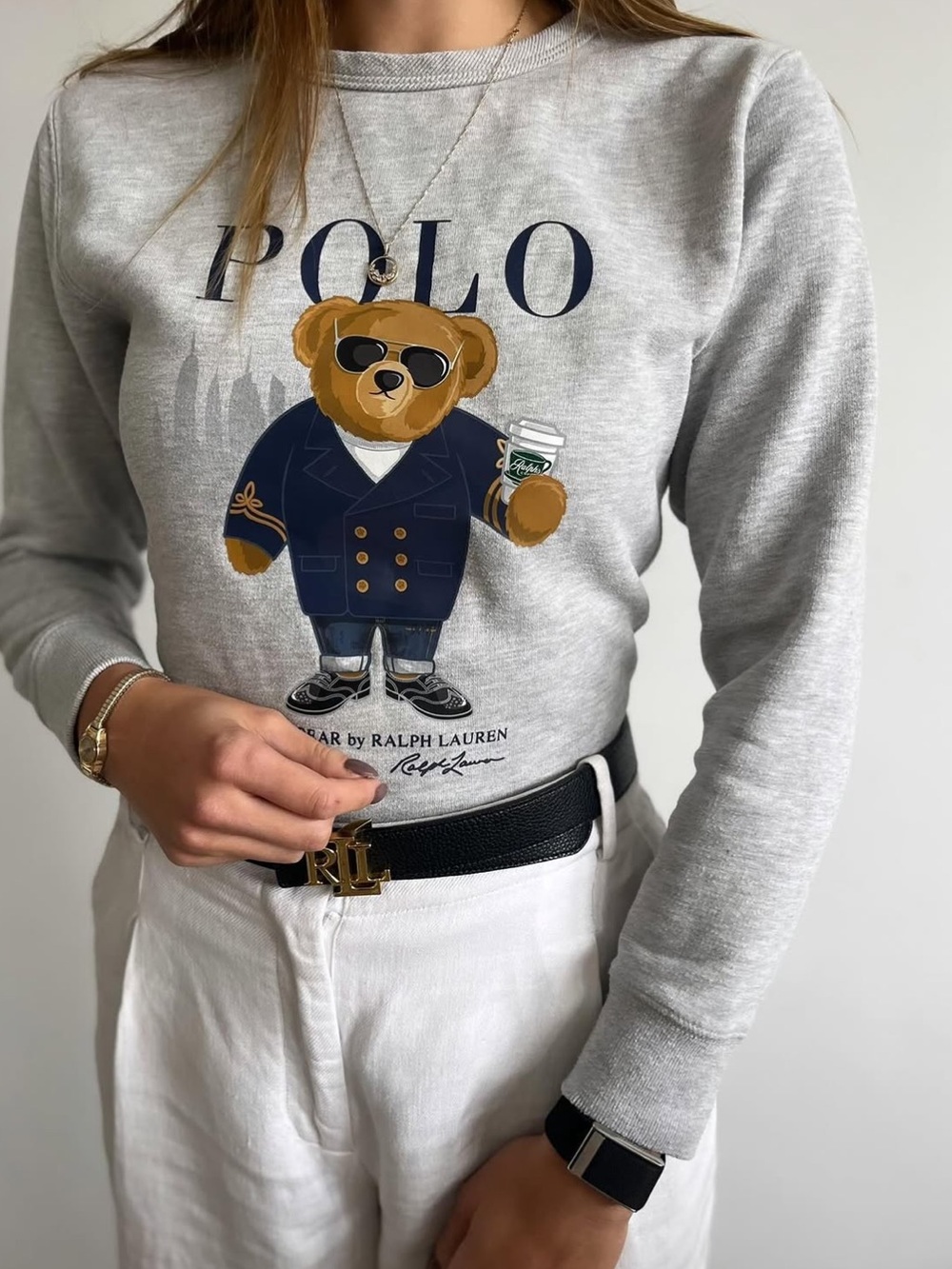 Rare polo Ralph Lauren bear sweater